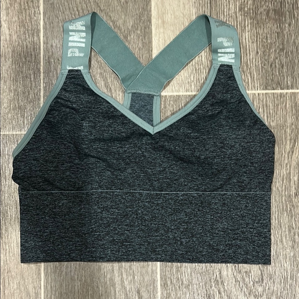 Women's Gray Sports Bra